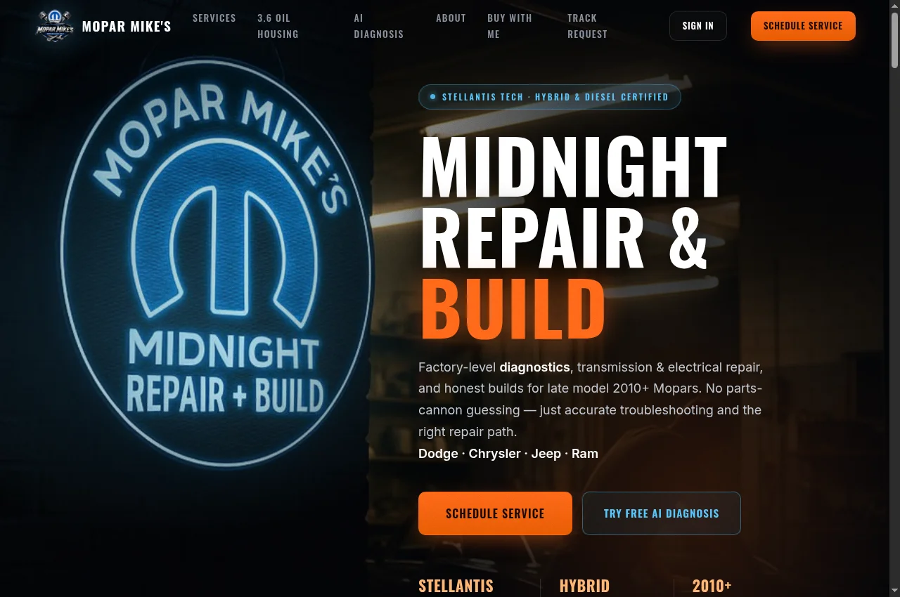 Mopar Mike's automotive content platform preview